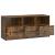 Cabinet TV Stejar fumuriu 102 x 34,5 x 47 cm Lemn prelucrat GartenMobel Dekor