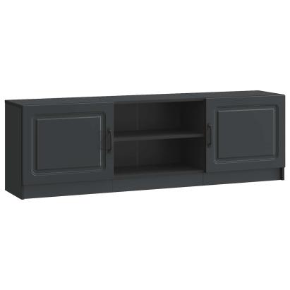 Cabinet TV Negru 150 x 31 x 47 cm Lemn prelucrat GartenMobel Dekor