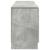 Cabinet TV Gri Beton 150 x 31 x 47 cm Lemn prelucrat GartenMobel Dekor