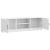 Cabinet TV Alb foarte lucios 150 x 31 x 47 cm Lemn prelucrat GartenMobel Dekor
