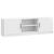 Cabinet TV Alb foarte lucios 150 x 31 x 47 cm Lemn prelucrat GartenMobel Dekor