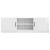 Cabinet TV Alb foarte lucios 150 x 31 x 47 cm Lemn prelucrat GartenMobel Dekor
