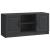 Cabinet TV Negru 102 x 34,5 x 47 cm Lemn prelucrat GartenMobel Dekor