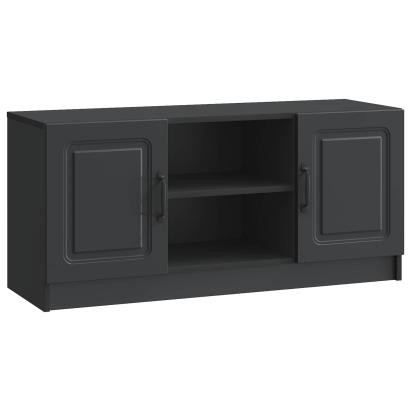 Cabinet TV Negru 102 x 34,5 x 47 cm Lemn prelucrat GartenMobel Dekor