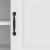 Cabinet TV Alb foarte lucios 102 x 34,5 x 47 cm Lemn prelucrat GartenMobel Dekor