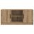 Cabinet TV Stejar Artizanal 102 x 34,5 x 47 cm Lemn prelucrat GartenMobel Dekor