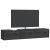 Cabinet TV cu sertar Negru 147 x 34,5 x 27 cm Lemn prelucrat GartenMobel Dekor