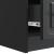 Cabinet TV cu sertar Negru 147 x 34,5 x 27 cm Lemn prelucrat GartenMobel Dekor