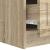 Cabinet TV Stejar Sonoma 147 x 34,5 x 27 cm Lemn prelucrat GartenMobel Dekor
