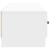 Cabinet TV Alb foarte lucios 147 x 34,5 x 27 cm Lemn prelucrat GartenMobel Dekor