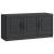 Cabinet TV Negru 99 x 34,5 x 47 cm Lemn prelucrat GartenMobel Dekor