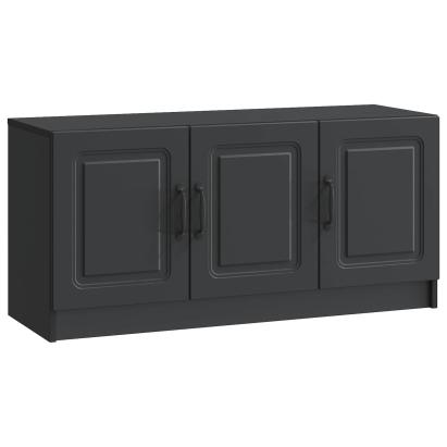 Cabinet TV Negru 99 x 34,5 x 47 cm Lemn prelucrat GartenMobel Dekor