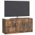 Cabinet TV Stejar fumuriu 99 x 34,5 x 47 cm Lemn prelucrat GartenMobel Dekor