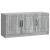 Cabinet TV Sonoma gri 99 x 34,5 x 47 cm Lemn prelucrat GartenMobel Dekor