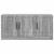 Cabinet TV Sonoma gri 99 x 34,5 x 47 cm Lemn prelucrat GartenMobel Dekor