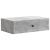 Masă laterală montată pe perete Gri Beton 59 x 34,5 x 17 cm GartenMobel Dekor