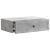 Masă laterală montată pe perete Gri Beton 59 x 34,5 x 17 cm GartenMobel Dekor