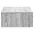 Masă laterală montată pe perete Sonoma gri 59 x 34,5 x 17 cm GartenMobel Dekor