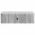 Masă laterală montată pe perete Sonoma gri 59 x 34,5 x 17 cm GartenMobel Dekor