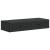 Masă laterală montată pe perete Negru 87,5 x 34,5 x 17 cm GartenMobel Dekor