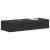Masă laterală montată pe perete Negru 87,5 x 34,5 x 17 cm GartenMobel Dekor