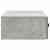 Masă laterală montată pe perete Gri Beton 87,5 x 34,5 x 17 cm GartenMobel Dekor