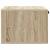 Oglindă TV montată pe perete Stejar Sonoma 59,5 x 41 x 30 cm GartenMobel Dekor