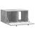 Dulap TV suspendat de perete gri beton, 59,5 x 41 x 30 cm, 2 uși