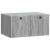 Dulap TV suspendat sonoma gri, 59,5 x 41 x 30 cm, 2 uși