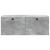 Oglindă TV montată pe perete Gri Beton 78,5 x 41 x 30 cm GartenMobel Dekor