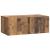 Dulap TV suspendat de perete, lemn vechi, 78,5 x 41 x 30 cm