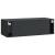 Dulap TV suspendat de perete, negru, 98 x 41 x 30 cm, 2 uși