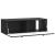 Dulap TV suspendat de perete, negru, 98 x 41 x 30 cm, 2 uși