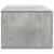 Oglindă TV montată pe perete Gri Beton 98 x 41 x 30 cm GartenMobel Dekor