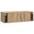 Dulap TV suspendat de perete, stejar artizanal, 98 x 41 x 30 cm