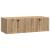 Dulap TV suspendat de perete, stejar artizanal, 98 x 41 x 30 cm