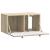 Dulap TV suspendat de perete, stejar sonoma, 59,5 x 31 x 30 cm