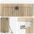 Dulap TV suspendat de perete, stejar sonoma, 59,5 x 31 x 30 cm