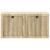 Dulap TV suspendat de perete, stejar sonoma, 59,5 x 31 x 30 cm