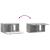 Dulap TV suspendat gri beton, 2 uși, 59,5 x 31 x 30 cm, vidaXL