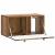 Dulap TV suspendat de perete, lemn vechi, 59,5 x 31 x 30 cm