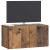 Dulap TV suspendat de perete, lemn vechi, 59,5 x 31 x 30 cm