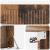 Dulap TV suspendat de perete, lemn vechi, 59,5 x 31 x 30 cm