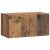 Dulap TV suspendat de perete, lemn vechi, 59,5 x 31 x 30 cm