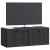 Dulap TV suspendat negru cu 2 uși, 78,5 x 31 x 30 cm, vidaXL
