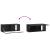 Dulap TV suspendat negru cu 2 uși, 78,5 x 31 x 30 cm, vidaXL