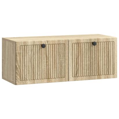 Dulap TV suspendat stejar sonoma 78,5 x 31 x 30 cm, 2 uși