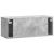 Dulap TV suspendat gri beton, 78,5 x 31 x 30 cm, 2 uși, vidaXL