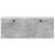 Dulap TV suspendat gri beton, 78,5 x 31 x 30 cm, 2 uși, vidaXL