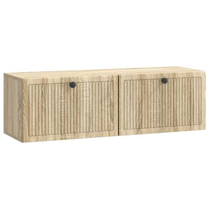 Dulap TV suspendat de perete, stejar sonoma, 98 x 31 x 30 cm